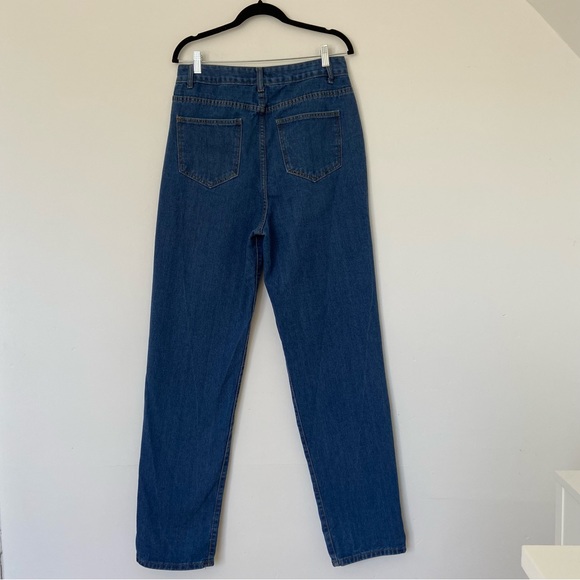 Prettylittlething Baggy High Rise Jeans size 12 - Picture 5 of 8
